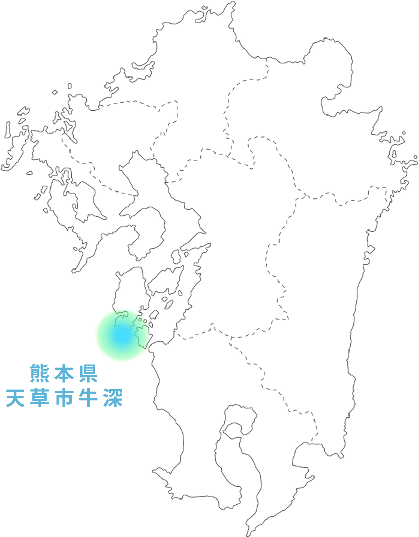 九州の地図